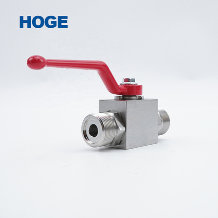Carbon Steel Stainless Steel 2-Way DN4-DN50 Hydraulic Valve with 500 Bar Working Pressure