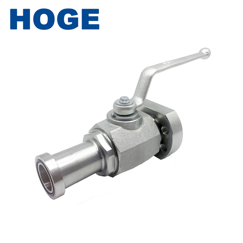 What materials are typically used to manufacture high pressure ball valves