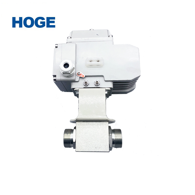 Working Principle Of Electric Actuator High Pressure Ball Valve 