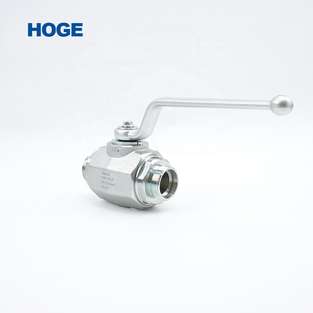 KHB/KHM High pressure hydraulic ball valve stainless steel or carbon steel