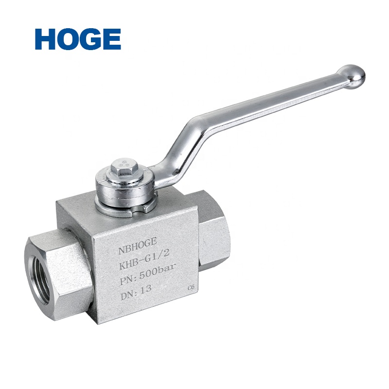 Stainless Steel Ball Valve 2-Way Block B...