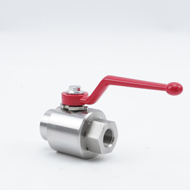 Two way high pressure floating ball valve